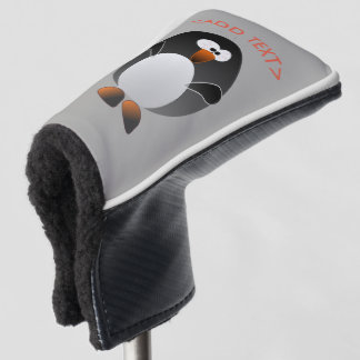Funda Para Palo De Golf Cree un golf del pingüino