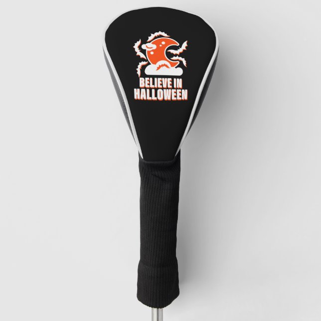 Funda Para Palo De Golf Creer En Halloween (Anverso)