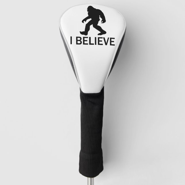 Funda Para Palo De Golf Creo en Bigfoot (Anverso)