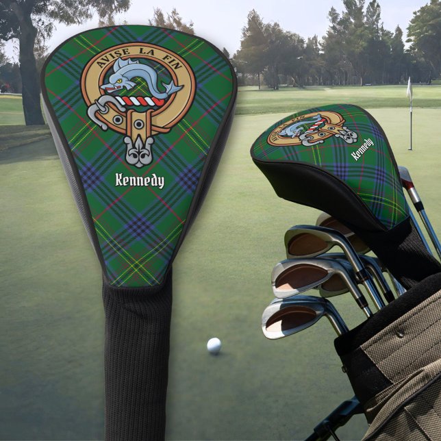 Funda Para Palo De Golf Crest de Clan Kennedy sobre Tartán (Subido por el creador)