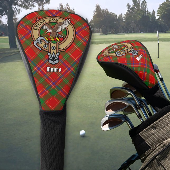 Funda Para Palo De Golf Crest de Clan Munro sobre Tartán (Subido por el creador)