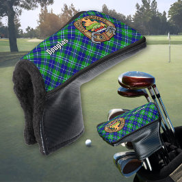Funda Para Palo De Golf Crestá de Clan Douglas sobre Tartán