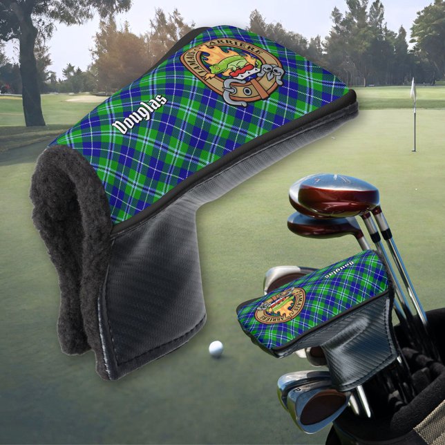 Funda Para Palo De Golf Crestá de Clan Douglas sobre Tartán (Subido por el creador)
