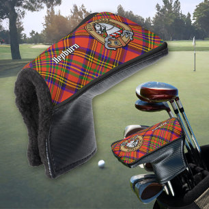 Funda Para Palo De Golf Crestá de Clan Hepburn sobre tartán