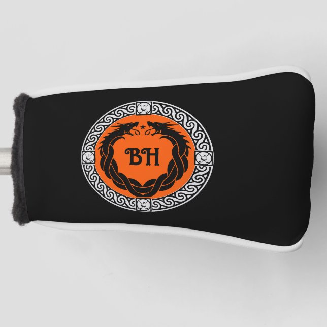 Funda Para Palo De Golf Criatura Mítica Dragón (Anverso)