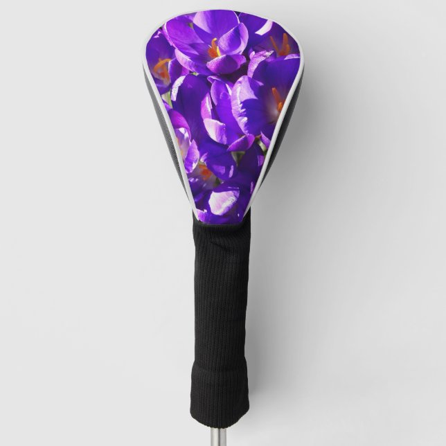 FUNDA PARA PALO DE GOLF CROCUS DE PRIMAVERA (Anverso)