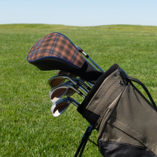 Funda Para Palo De Golf Crunchy Brown Late Fall Deja Placa Azul Marrón