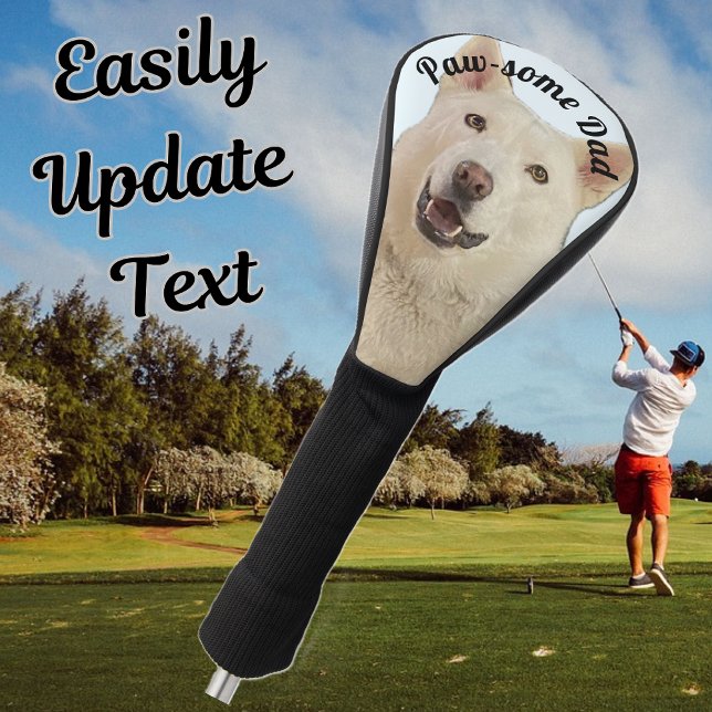 Funda Para Palo De Golf Crystal The Husky Dog (Crystal golf club cover)