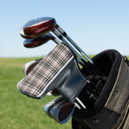 Funda Para Palo De Golf Cuadros beige