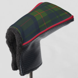 Funda Para Palo De Golf Cuadros Escoceses Verdes y Azules