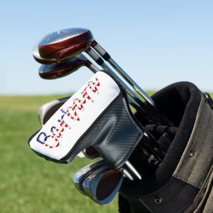 Funda Para Palo De Golf Cualquier nombre sobrepuesto en el pcnt de la band