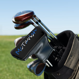Funda Para Palo De Golf Cualquier nombre sobrepuesto en el pct de la bande