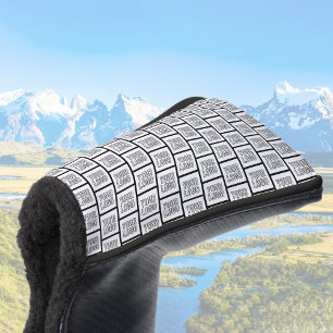 Funda Para Palo De Golf Cualquier patrón de repetición de logotipo o image