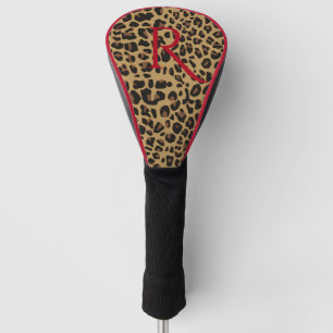 Funda Para Palo De Golf Cubierta con monograma del conductor de la