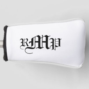 Funda Para Palo De Golf Cubierta con monograma del Putter