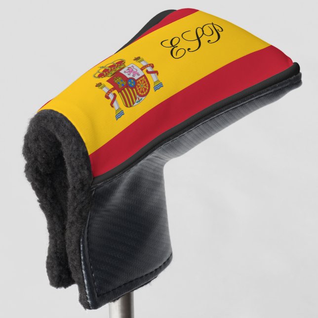 Funda Para Palo De Golf Cubierta con monograma del putter de la cabeza del (Anverso 3/4)