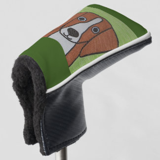 Funda Para Palo De Golf Cubierta Cubierta de putter Beagle