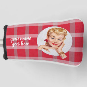 Funda Para Palo De Golf Cubierta de broche de Becky