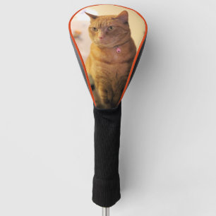Funda Para Palo De Golf Cubierta de cabeza de gato