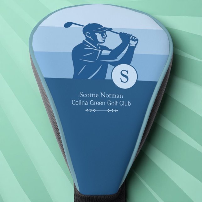 Funda Para Palo De Golf Cubierta de cabeza de golf azul (Subido por el creador)