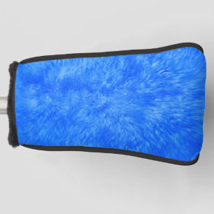 Funda Para Palo De Golf Cubierta de cabeza de golf Blue Fur Frenzy
