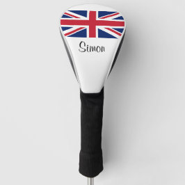 Funda Para Palo De Golf Cubierta de cabeza de golf británica de Union Jack