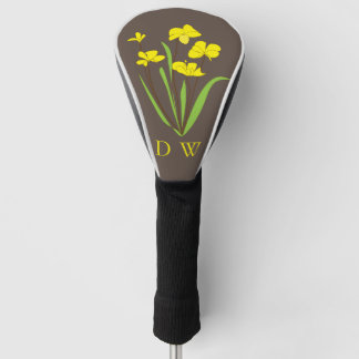 Funda Para Palo De Golf Cubierta de cabeza de golf Daffodil de día soleado