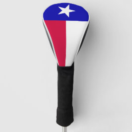 Funda Para Palo De Golf Cubierta de cabeza de golf de Bandera de Texas