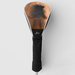 Funda Para Palo De Golf Cubierta de cabeza de golf de Cute Dog Nose Snout 
