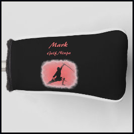 Funda Para Palo De Golf Cubierta de cabeza de golf de Guay Ninja Warrior