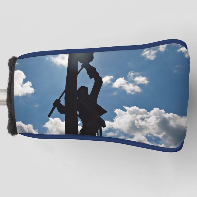 Funda Para Palo De Golf Cubierta de cabeza de golf de Lineman (Anverso)