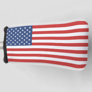 FUNDA PARA PALO DE GOLF CUBIERTA DE CABEZA DE GOLF DE PUTTER DE BANDERA ES