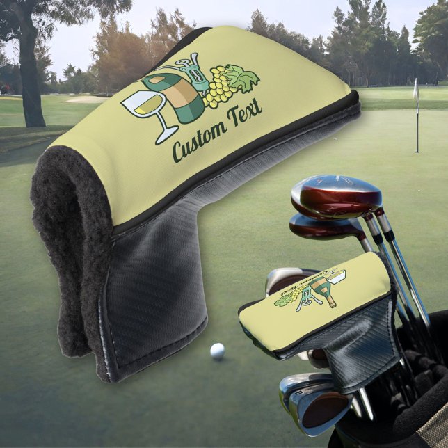 Funda Para Palo De Golf Cubierta de cabeza de golf de vino blanco (Subido por el creador)