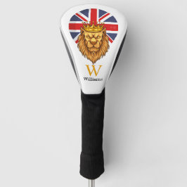 Funda Para Palo De Golf Cubierta de cabeza de golf del Real León BRITÁNICO