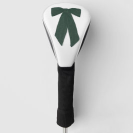 Funda Para Palo De Golf Cubierta de cabeza de golf Green Bow