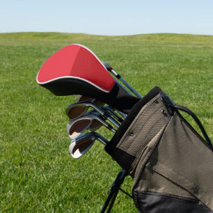 Funda Para Palo De Golf Cubierta de cabeza de golf híbrida de Tomate Rojo