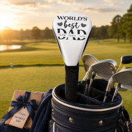 Funda Para Palo De Golf Cubierta de Cabeza de Golf Personalizada 'El Mejor