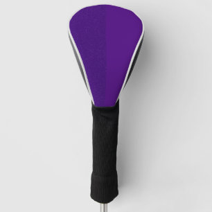 Funda Para Palo De Golf Cubierta de cabeza de golf púrpura de textura divi