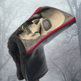 Funda Para Palo De Golf Cubierta de cabeza de putter de cráneo de esquelet