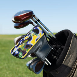 Funda Para Palo De Golf Cubierta de cabeza de putter "Pura contemporánea"
