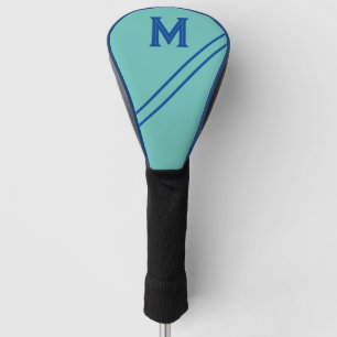 Funda Para Palo De Golf Cubierta de cabeza del club de golf azul Verde azu