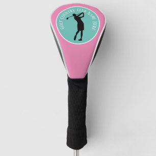 Funda Para Palo De Golf Cubierta de cabeza del club de golf femenino de pe