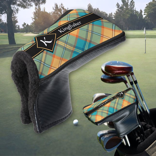 Funda Para Palo De Golf Cubierta de cabeza del Kingfisher Tartan (Subido por el creador)