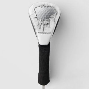 Funda Para Palo De Golf Cubierta de cabezal de golf de Torn Golf Ball