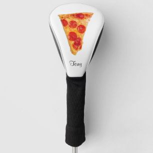 Funda Para Palo De Golf Cubierta de cabezal de golf Pepperoni Pizza
