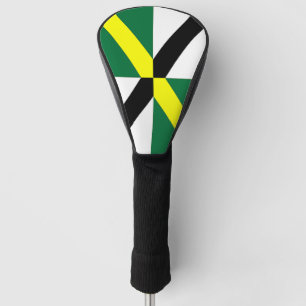 Funda Para Palo De Golf Cubierta de controlador de golf con bandera de Mon