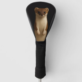 Funda Para Palo De Golf Cubierta de Driver de Golf Black 4 Luxe, Comadreja