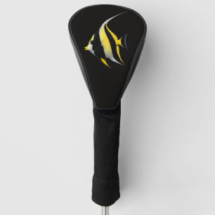 Funda Para Palo De Golf Cubierta de Driver de Golf Black 4 Luxe, Pez Idol