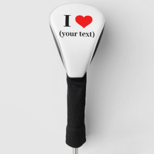 Funda Para Palo De Golf Cubierta de Dtiver de Golf - Personalizado I coraz