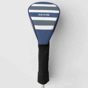 Funda Para Palo De Golf Cubierta de encargo del conductor del monograma